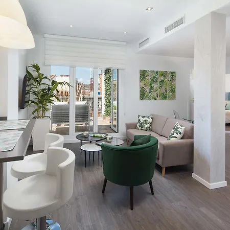 公寓 Inmalaga Penthouse Padilla *